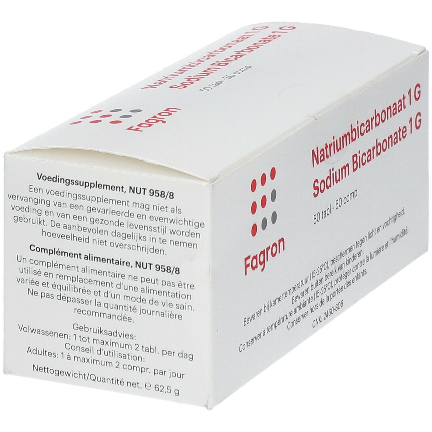 Fagron Natriumbicarbonaat 1g