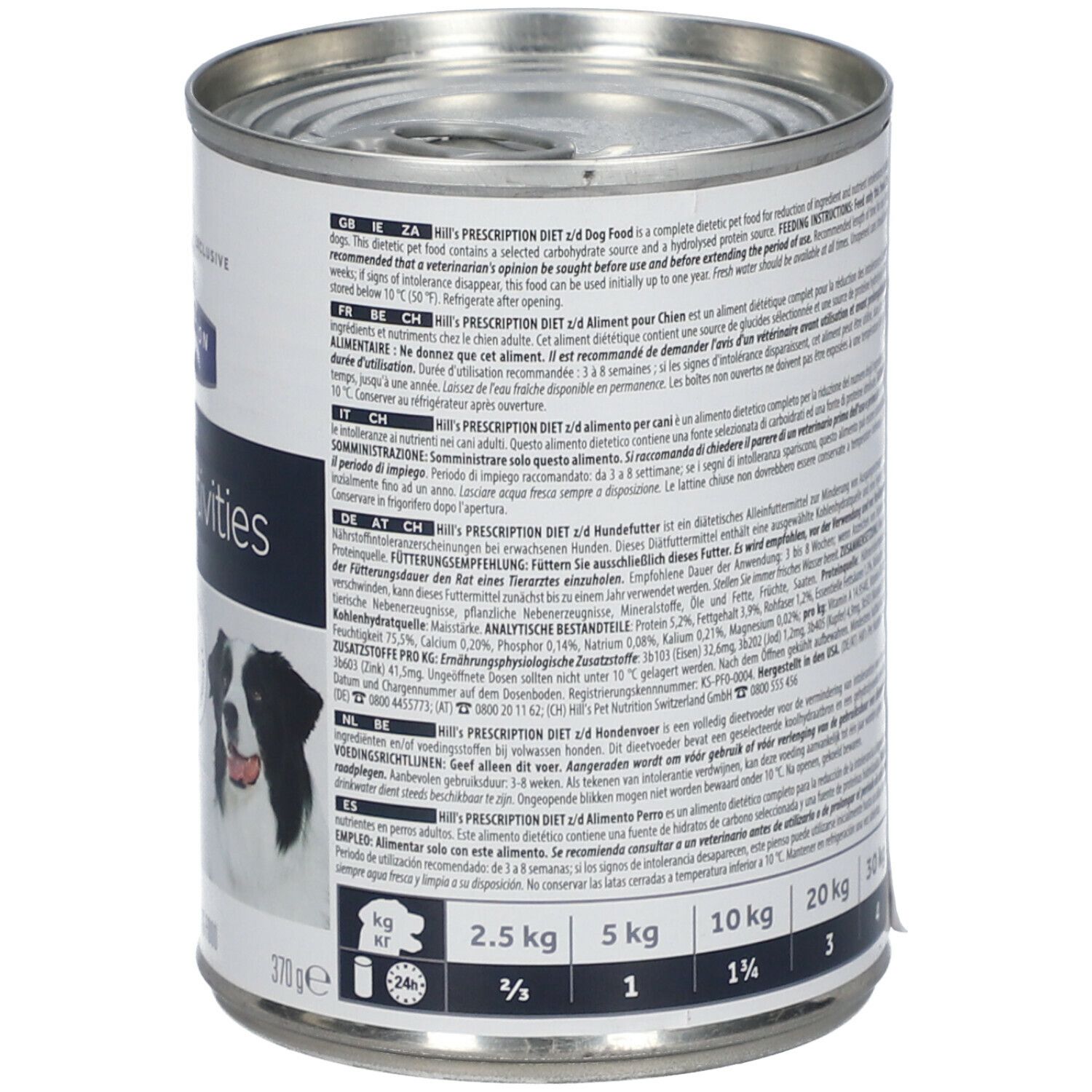 Hills Prescription Diet Canine Ultra Low Allergen Z/D