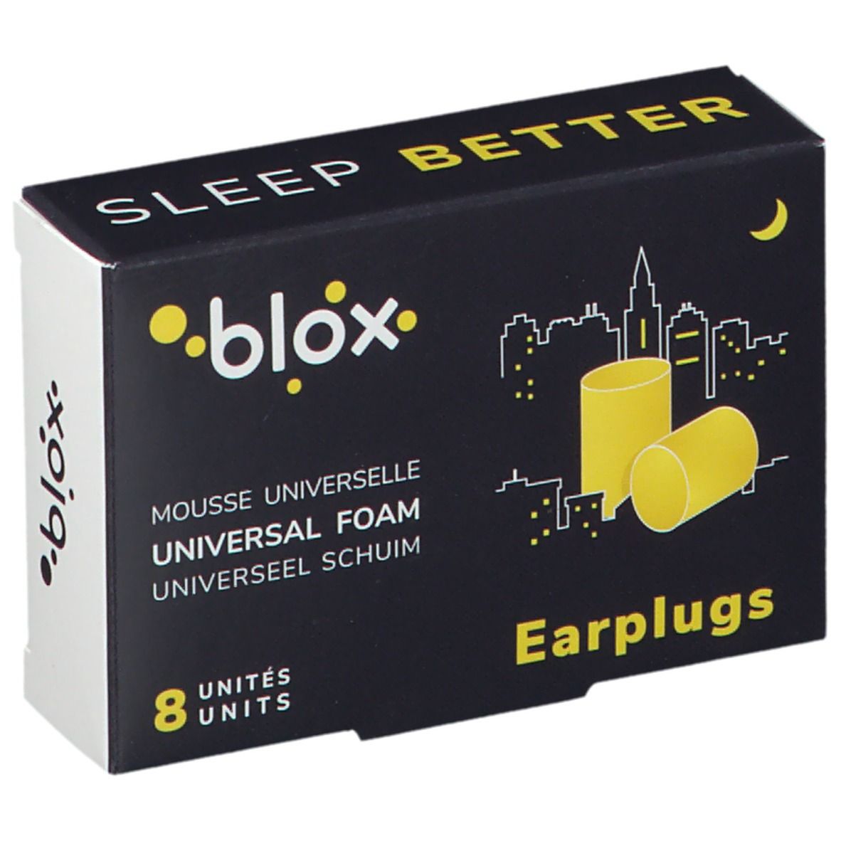 Blox Protections Auditives Dormir (Cylindrique)