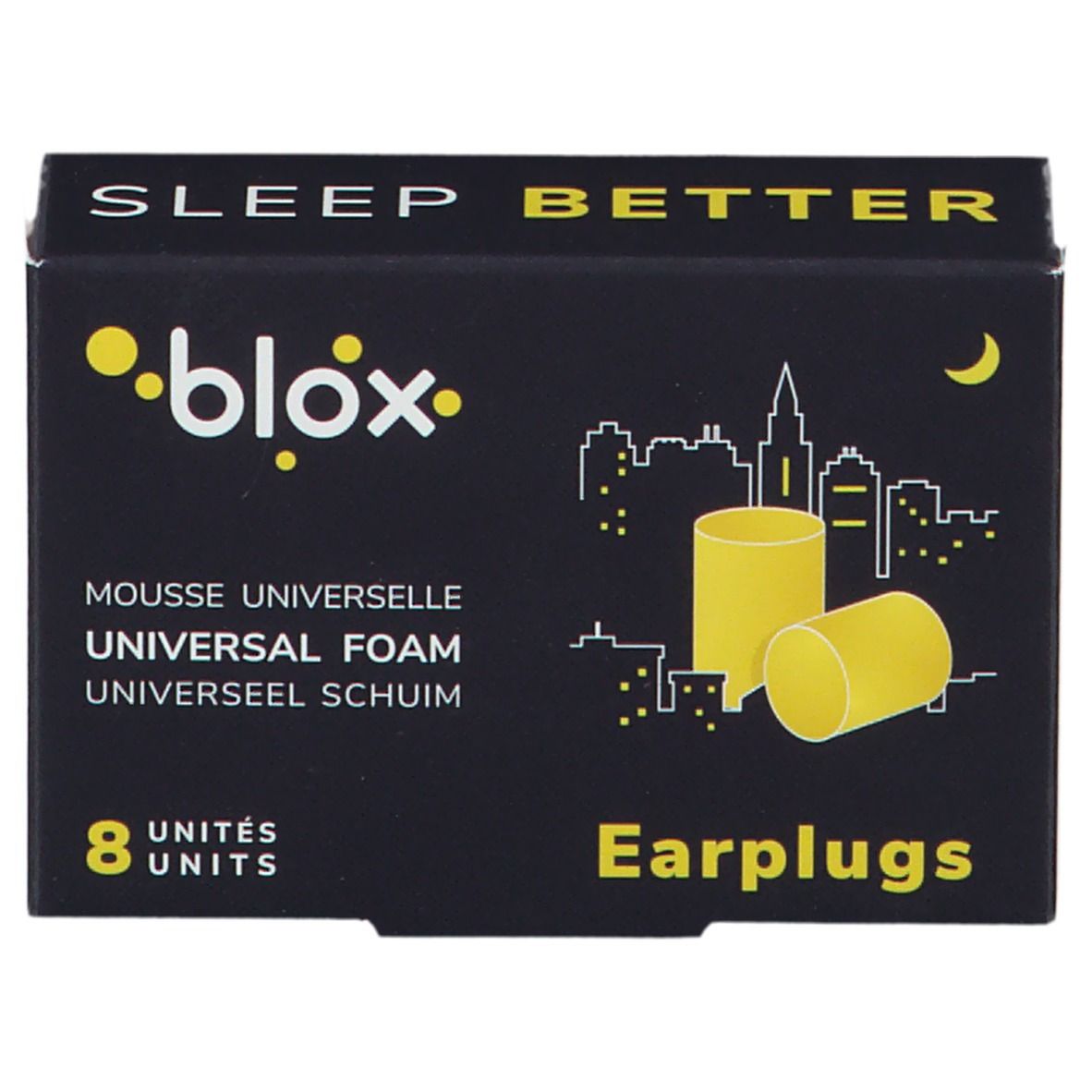Blox Protections Auditives Dormir (Cylindrique)