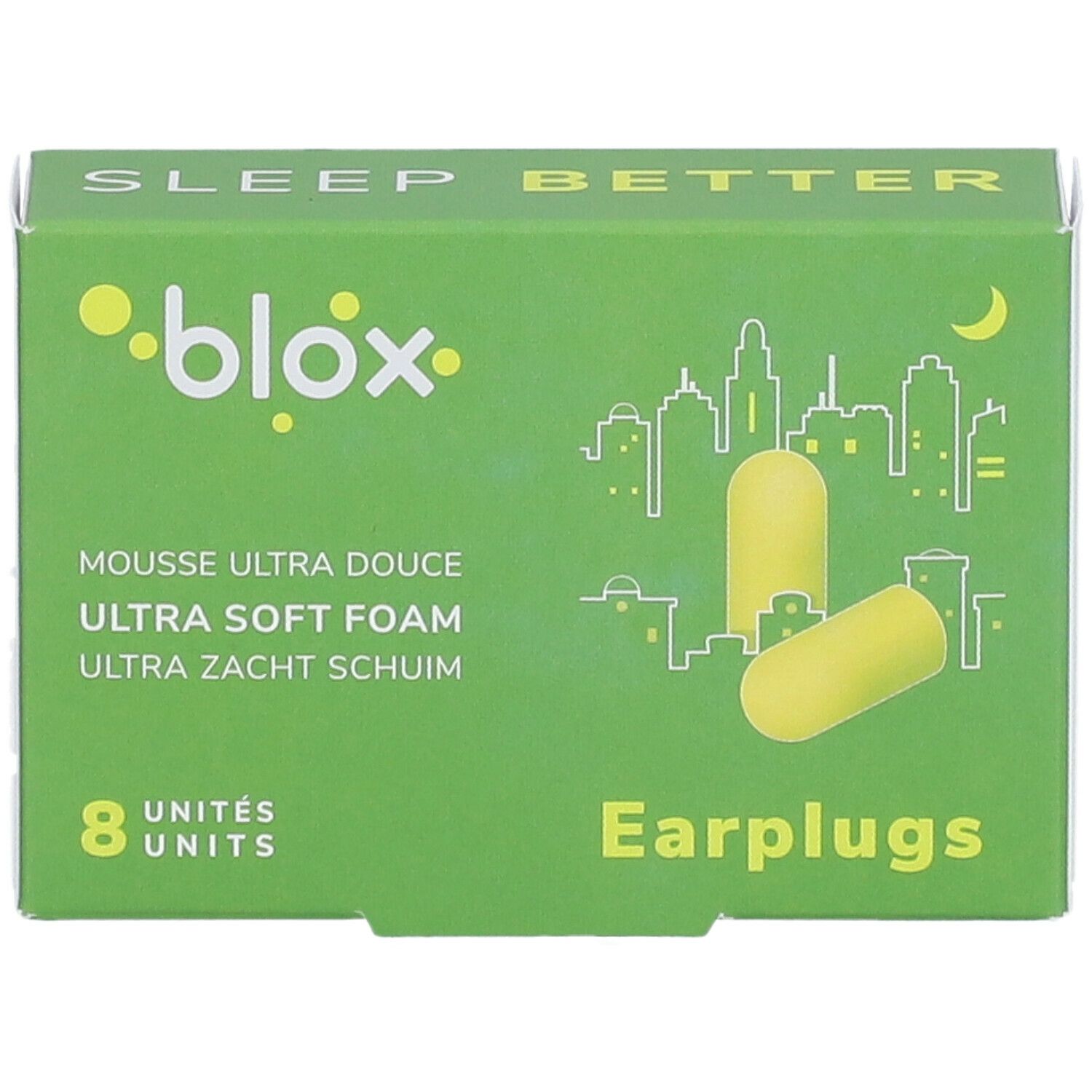 blox® Sleep Better Bouchons d'Oreille