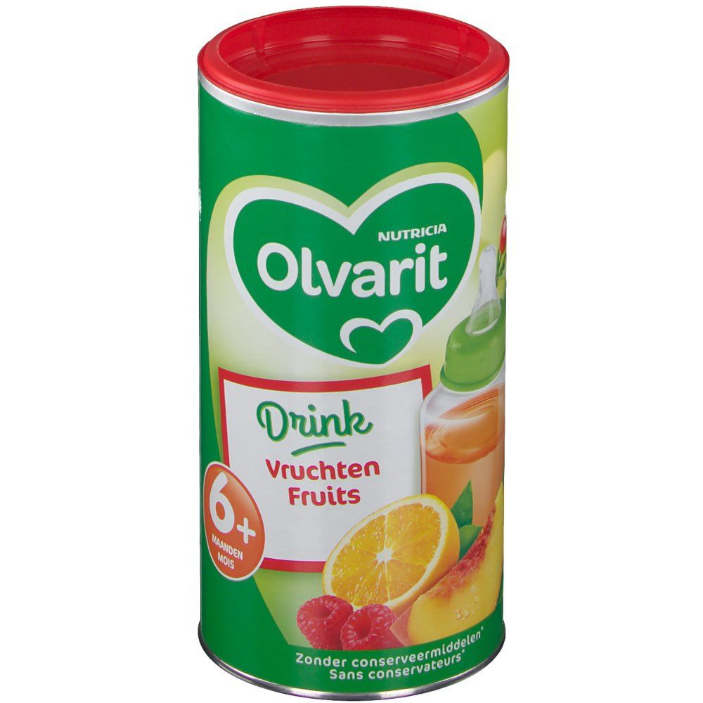 Olvarit Boisson Fruits à partir de 6 Mois