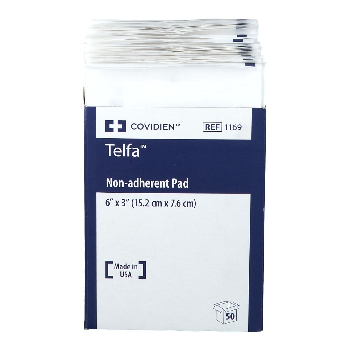 Telfa Ouchless Non Adhesief Steriel Pads 7,5cmx7,5cm