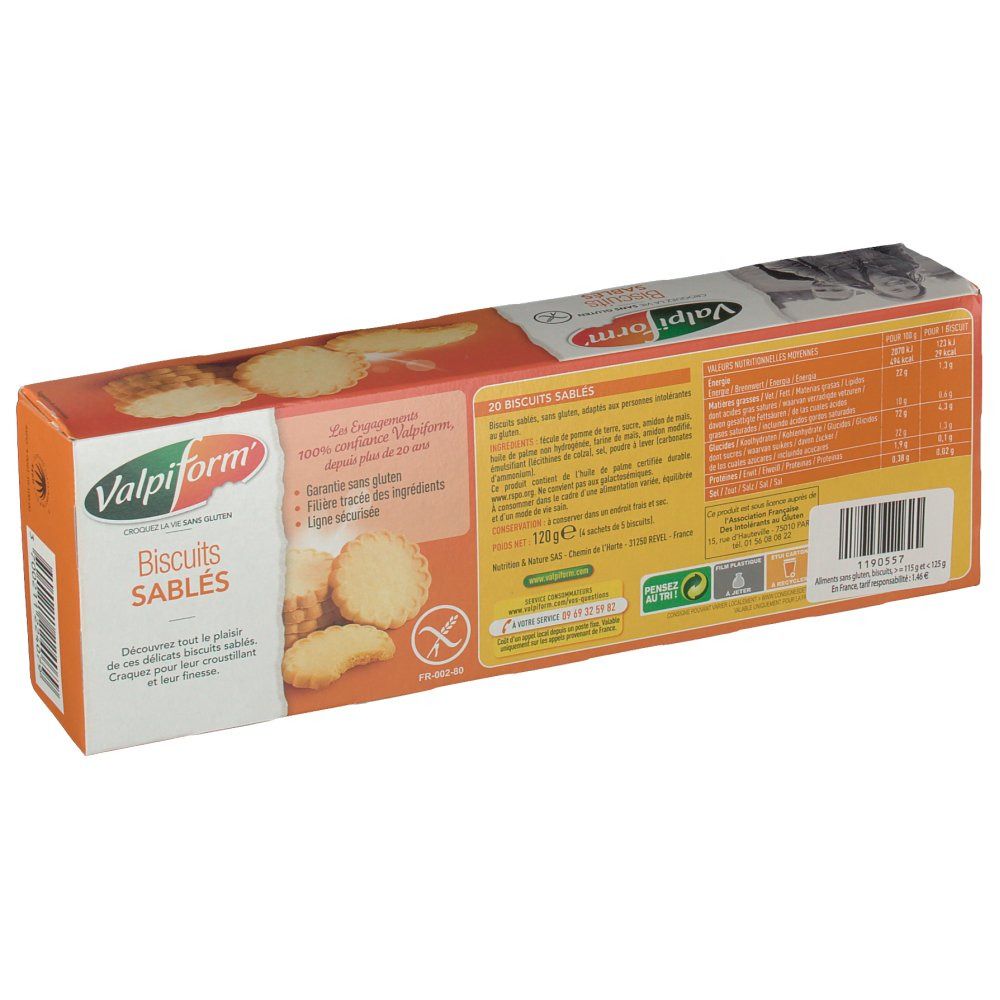 Valpi Form Biscuits Sablés