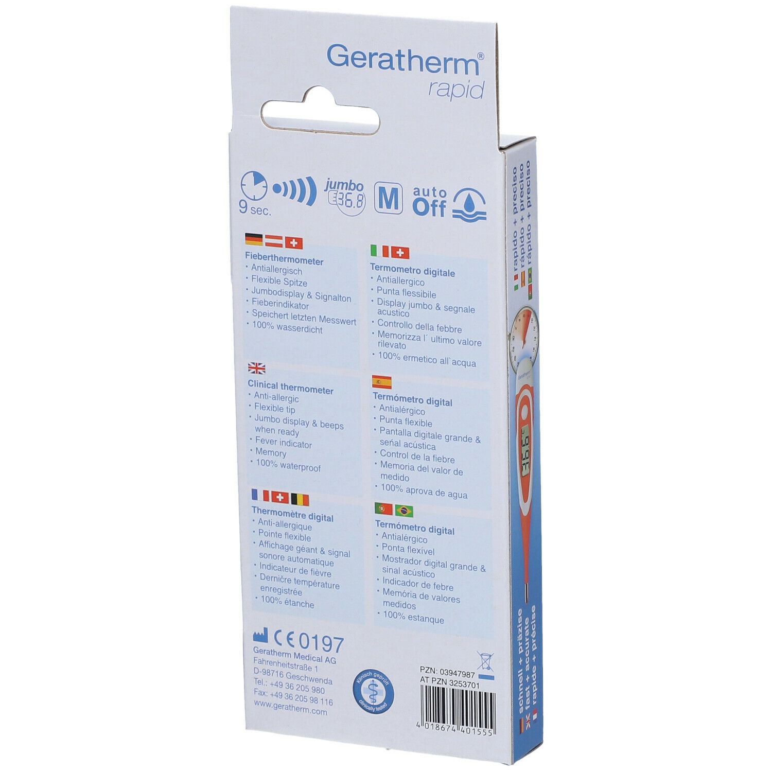 Thermometer rapid