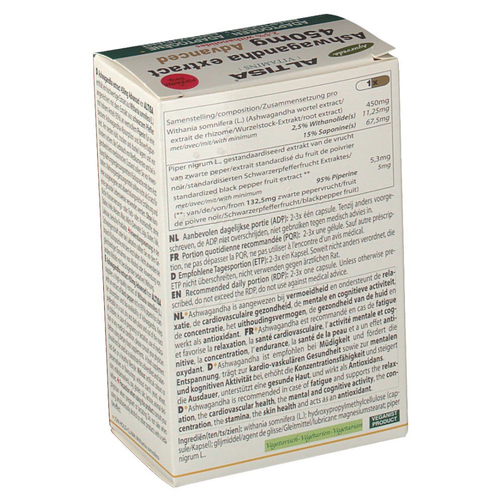 Altisa Ashwaganda 450 mg