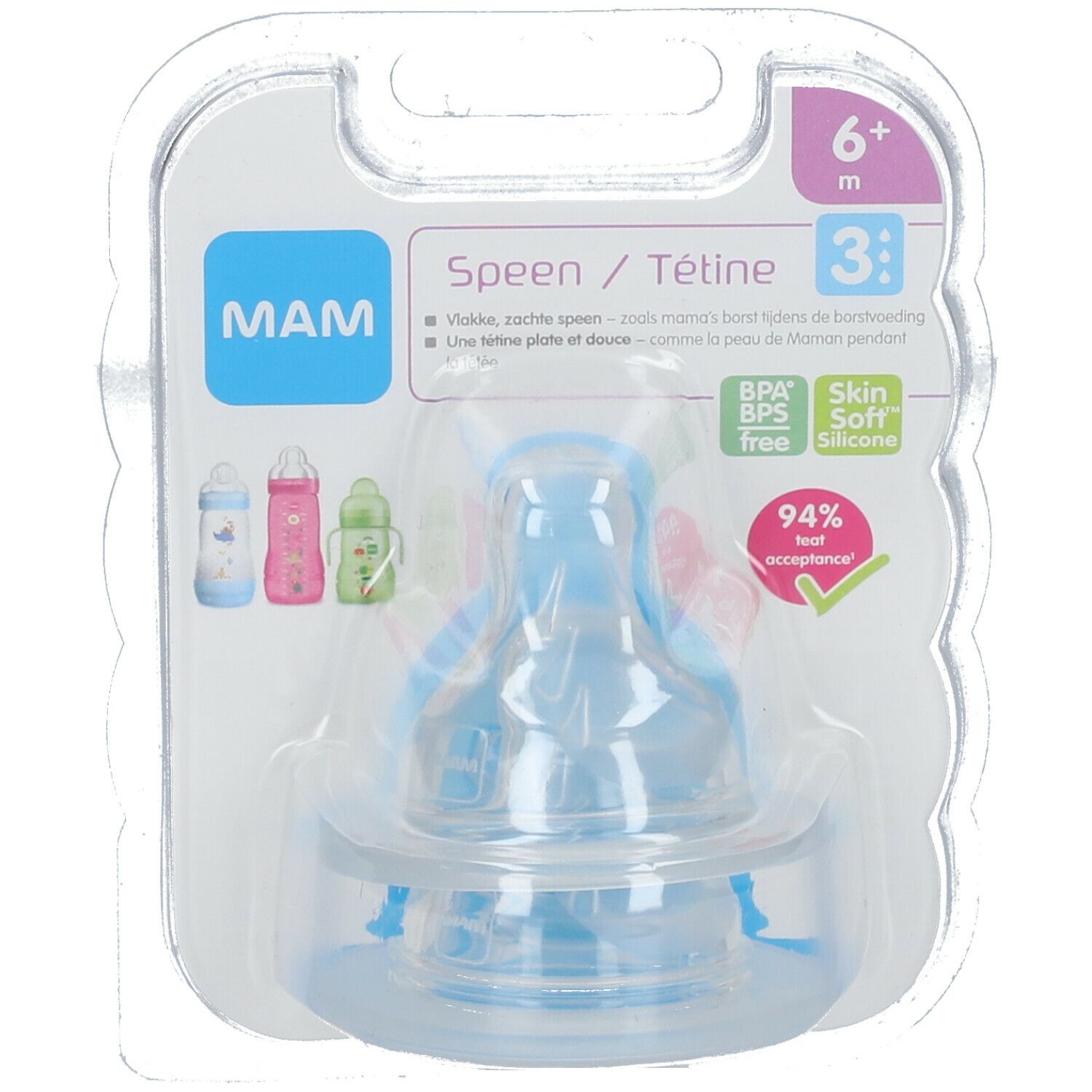 MAM Zuigspeen Size 3 6 Maanden+