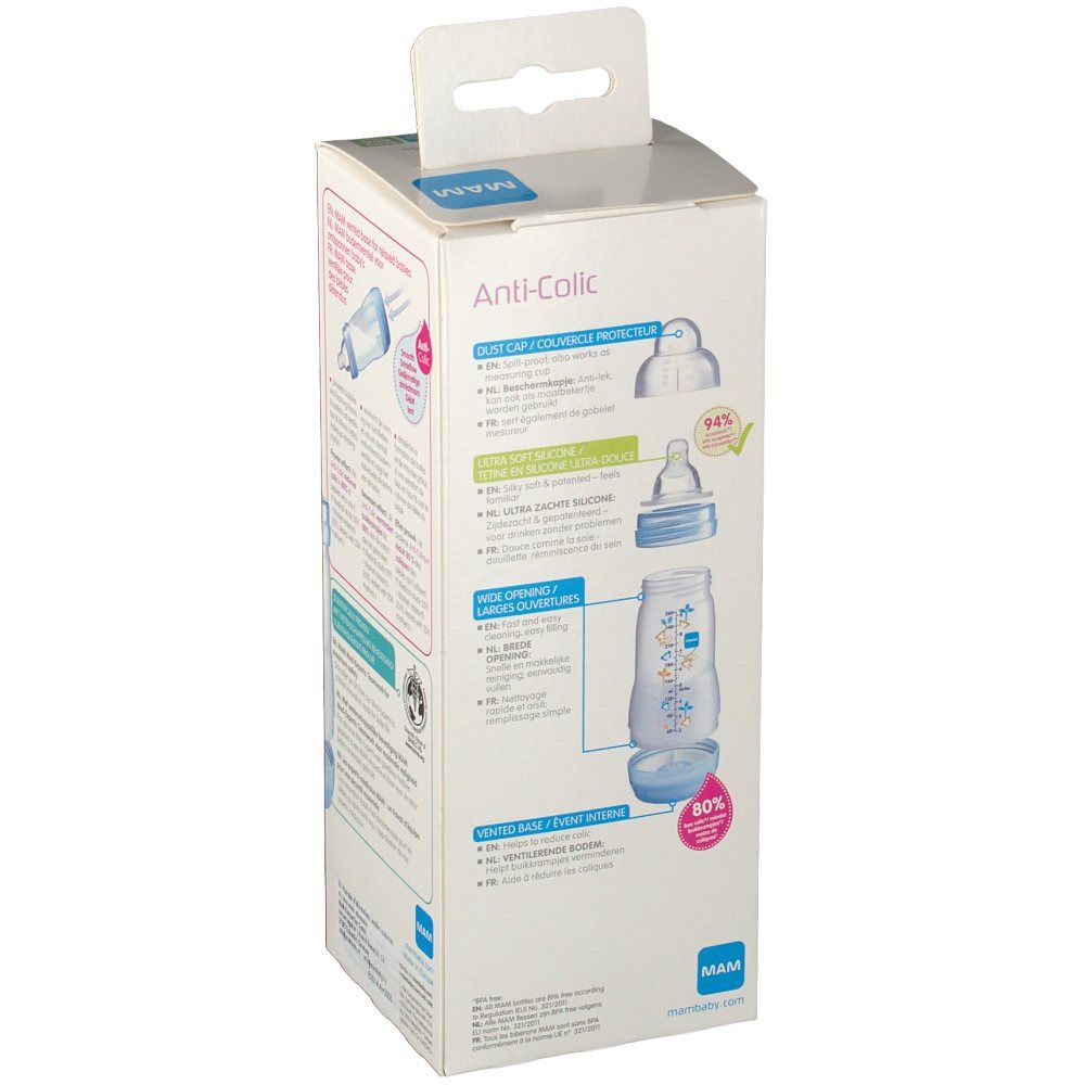 Dodie Mam Care Zuigfles 260ml