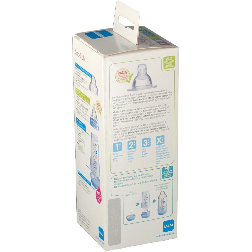 Dodie Mam Care Zuigfles 260ml