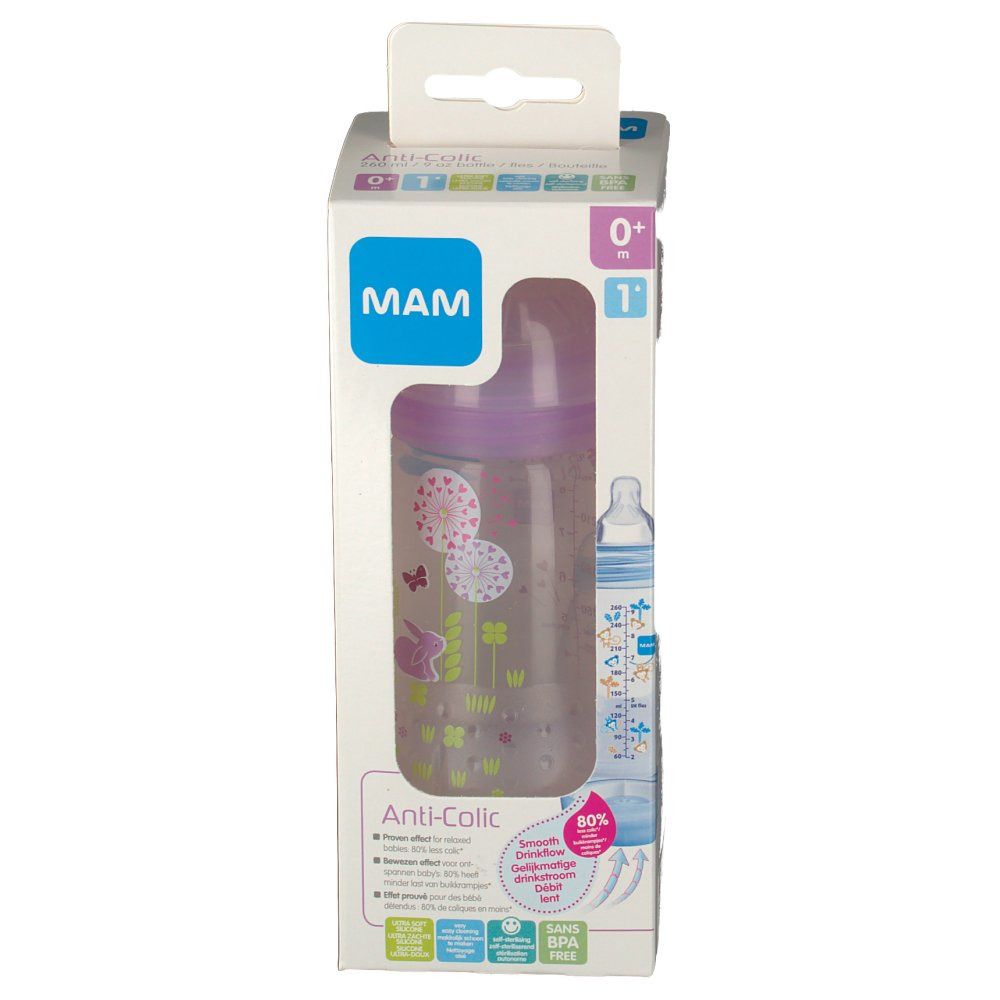 Dodie Mam Care Zuigfles 260ml