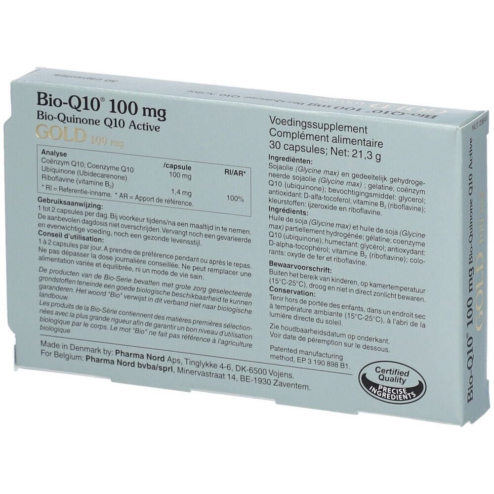 Pharma Nord Bio-Q10 100mg GOLD | ubiquinone | Énergie