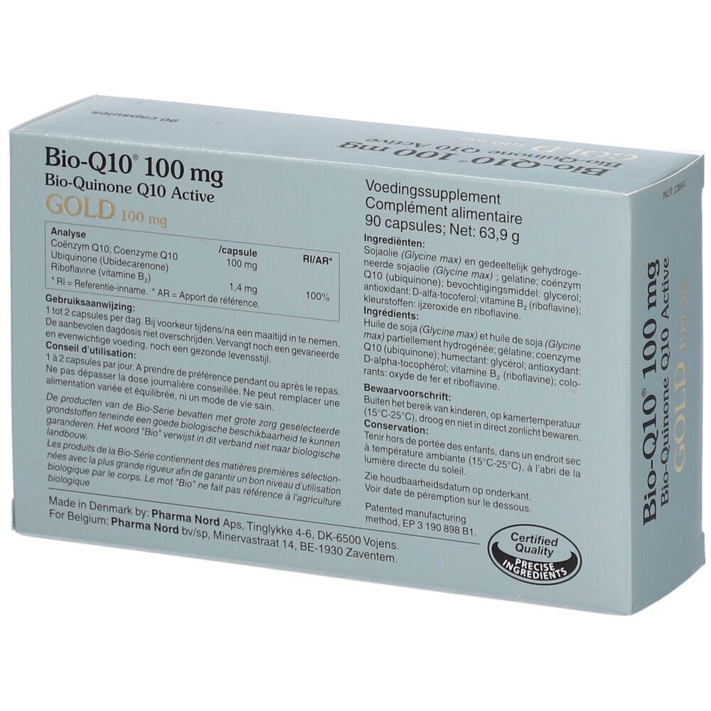 Pharma Nord Bio-Q10 100mg GOLD | ubiquinone | Énergie