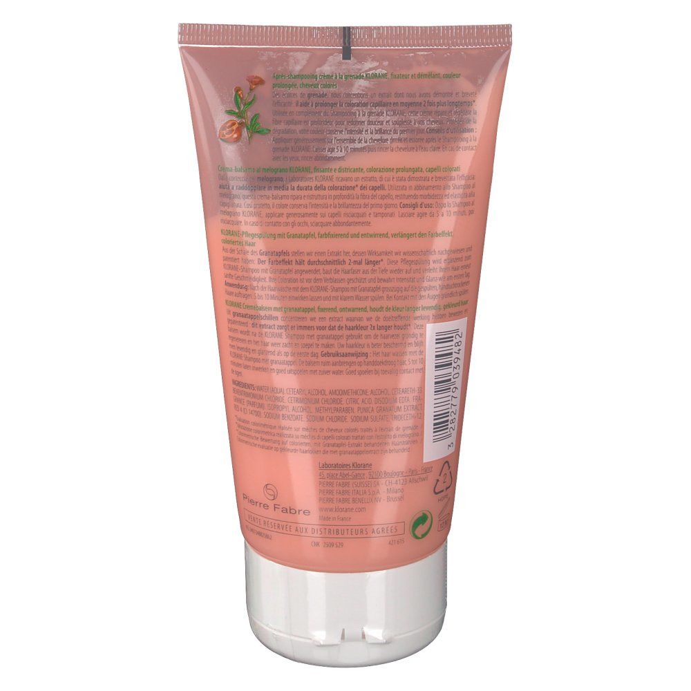 Klorane Kleurbeschermende Conditioner Met Granaatappel