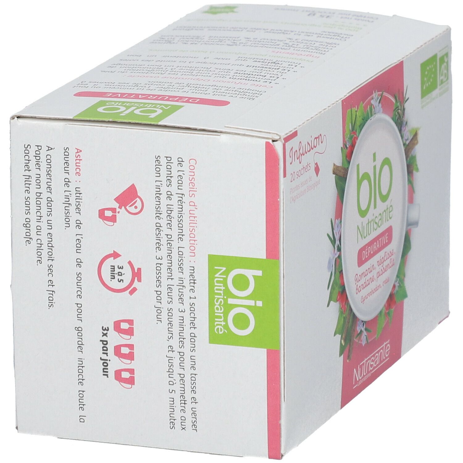 Nutrisanté Infusion Bloedzuiverende Thee Zakjes