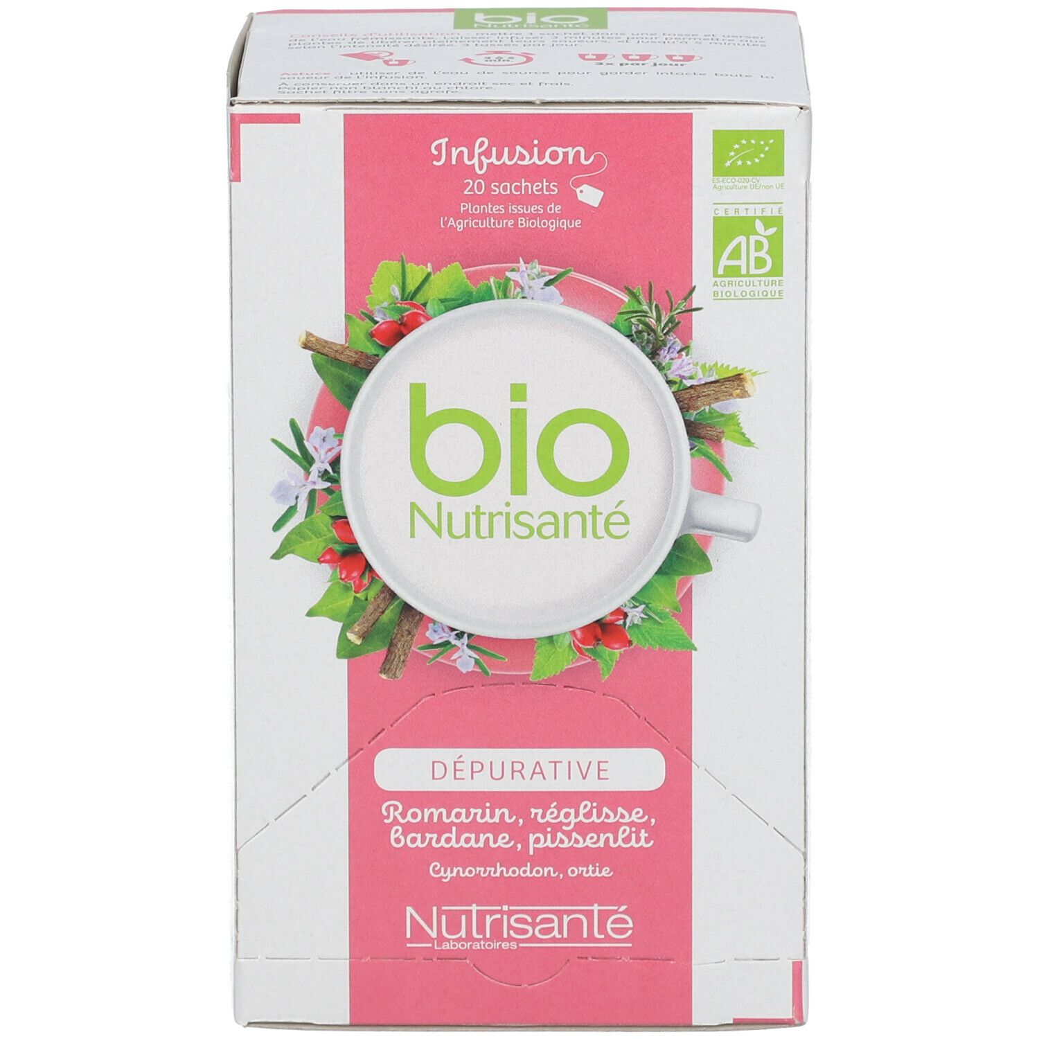 Nutrisanté Infusion Bloedzuiverende Thee Zakjes