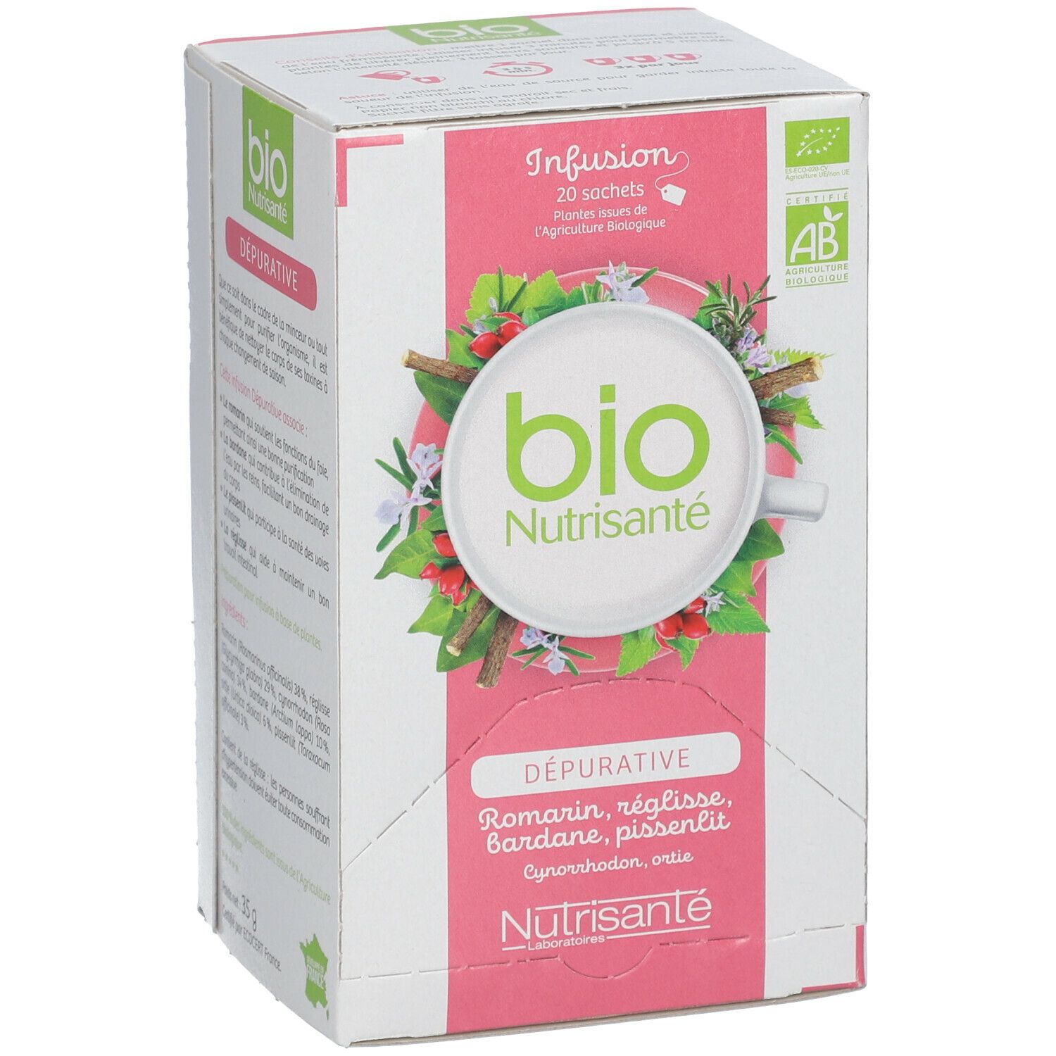 Nutrisanté Infusion Bloedzuiverende Thee Zakjes