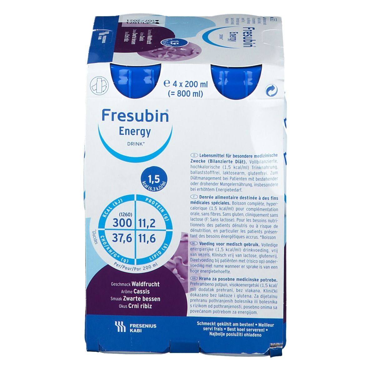 Fresubin Energy Drink Cassis