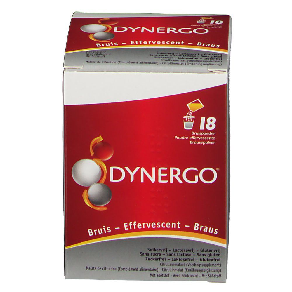 Dynergo Fraise Poudre Effervescent