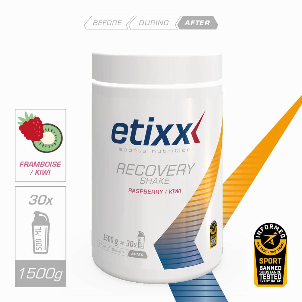 Etixx Recovery Shake Framboise - Kiwi