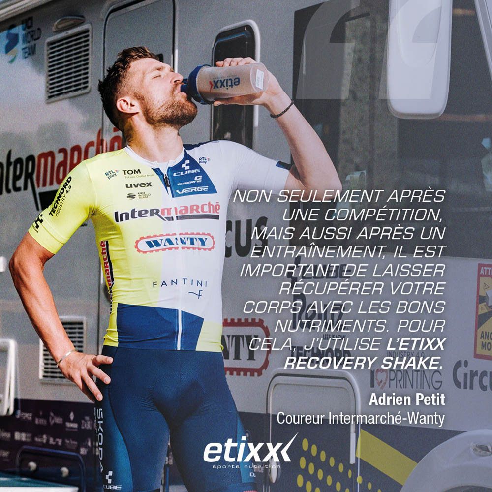 Etixx Recovery Shake Framboise - Kiwi