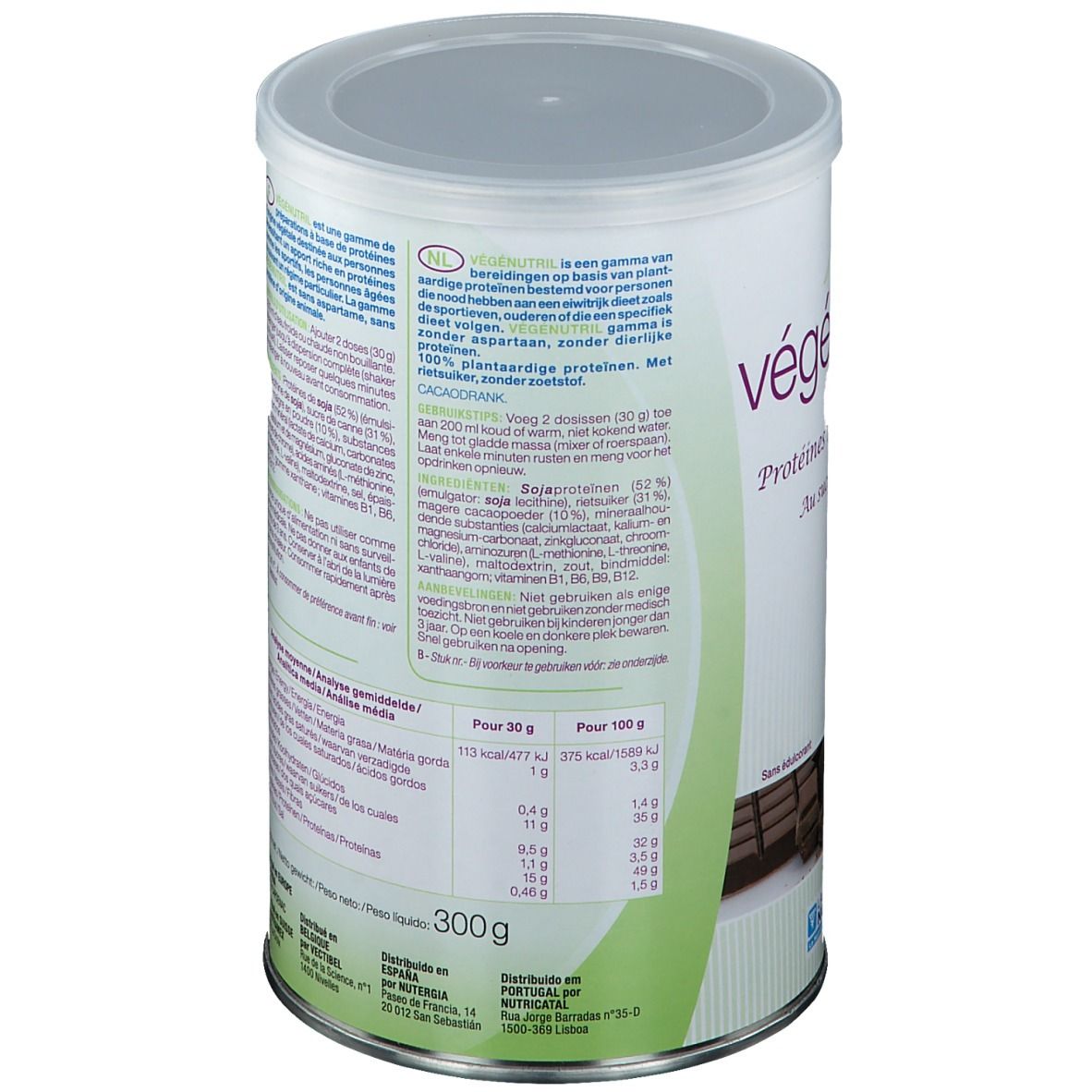 Vegenutril Boisson Cacao
