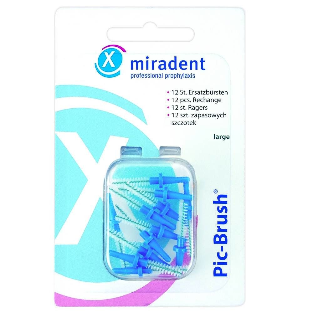Miradent Pic-Brush Brossette Bleu