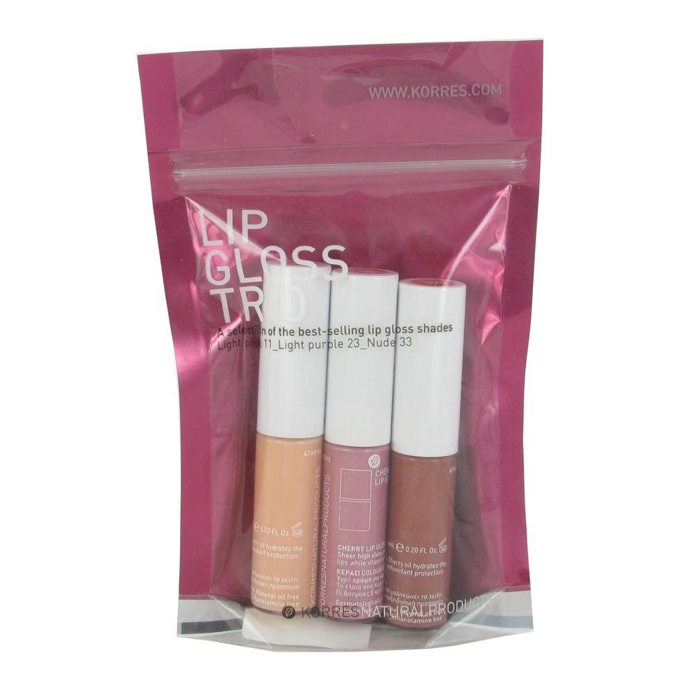 Korres Lipgloss Trio