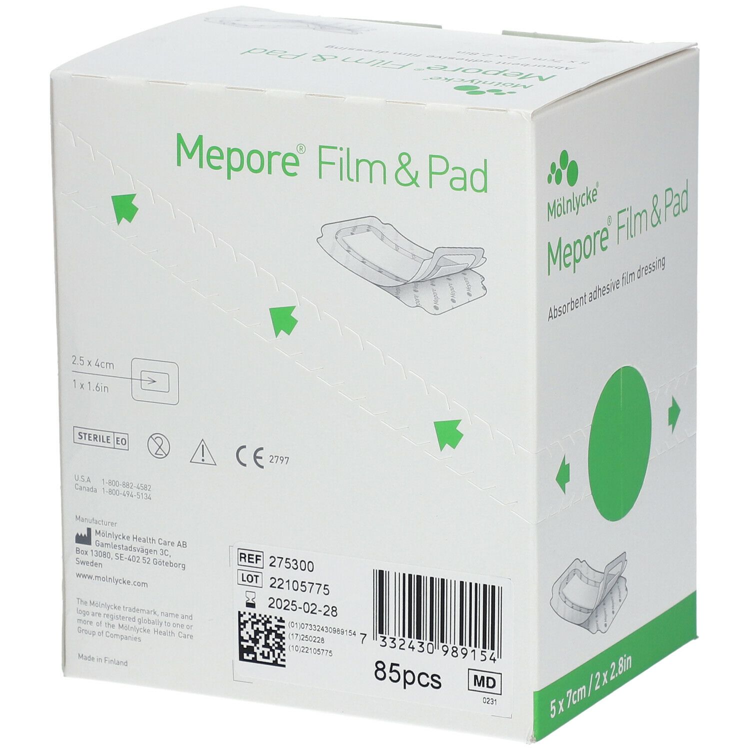 Mepore Film&Pad 5x7Cm 275300