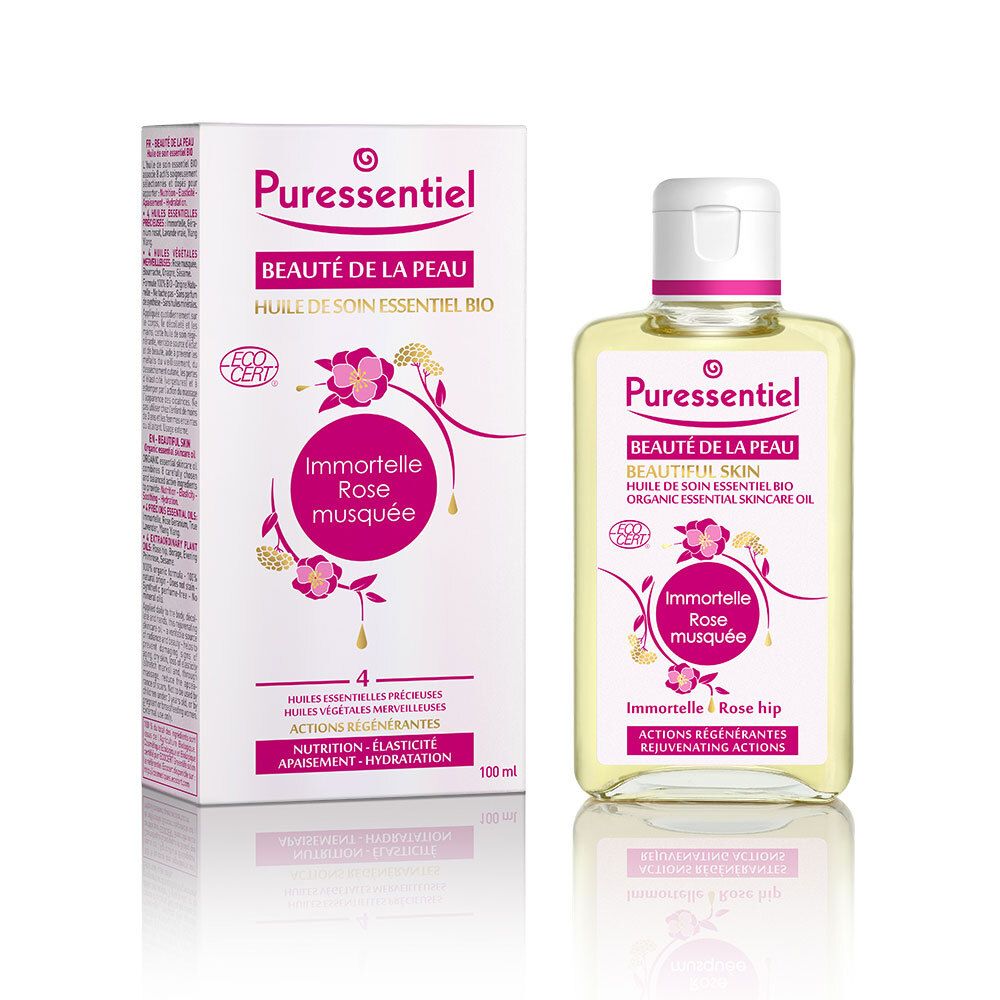 Puressentiel Bio Massageolie Strobloem-Muskusroos