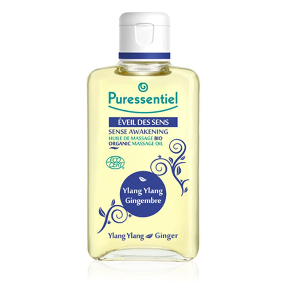 Puressentiel Bio Huile Massage Ylang Ylang-Gingembre