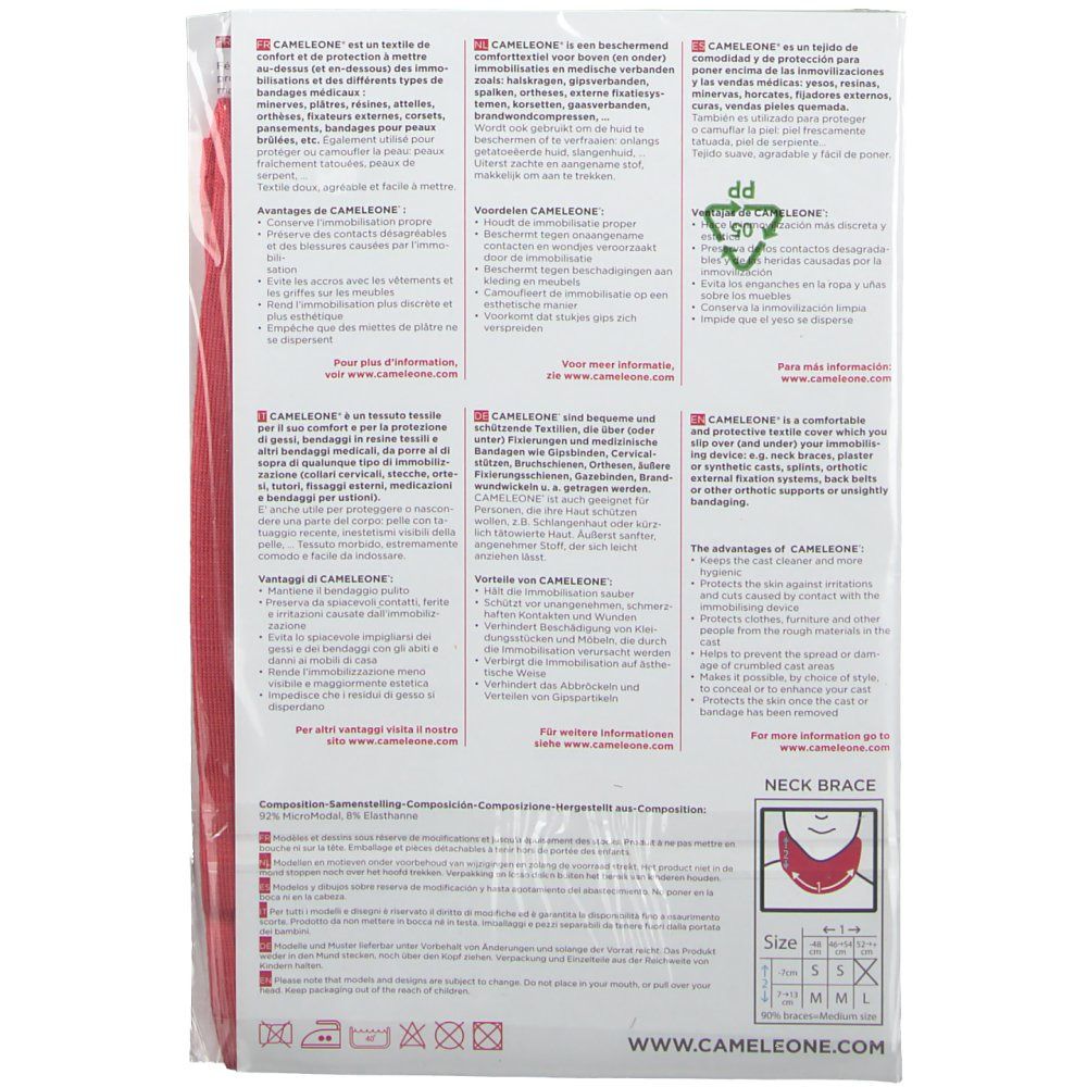 Cameleone Protection Minerve Framboise M