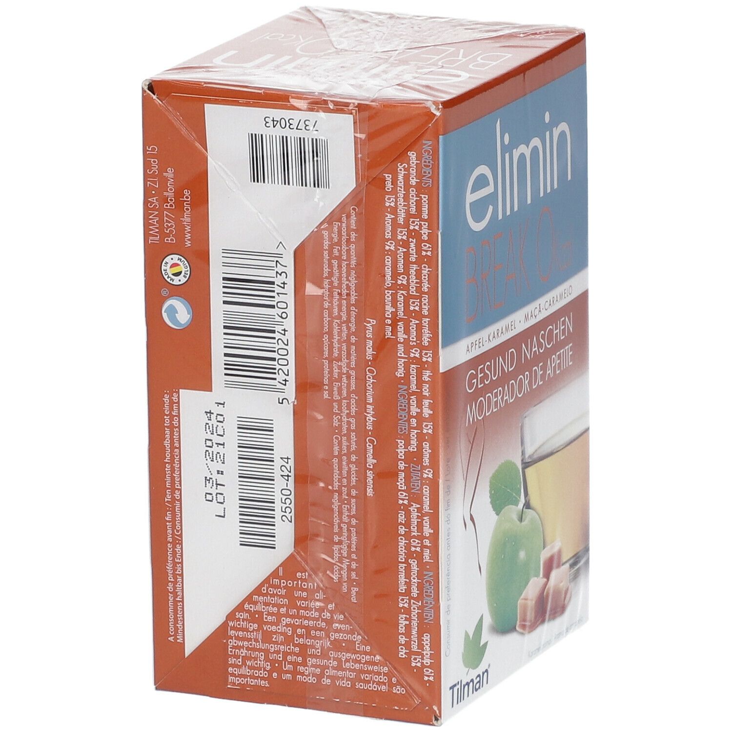 Elimin Thé Break 0 % Pomme-Caramel