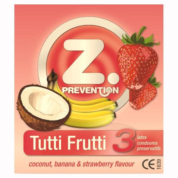Z. Prevention Tutti Frutti Condooms