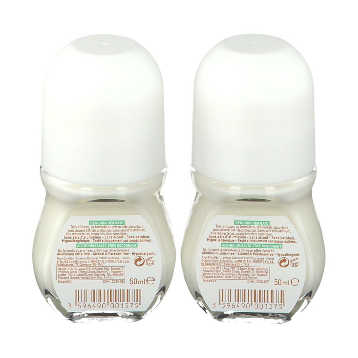 Roge Cavailles Deodorant Roll-on Dermato