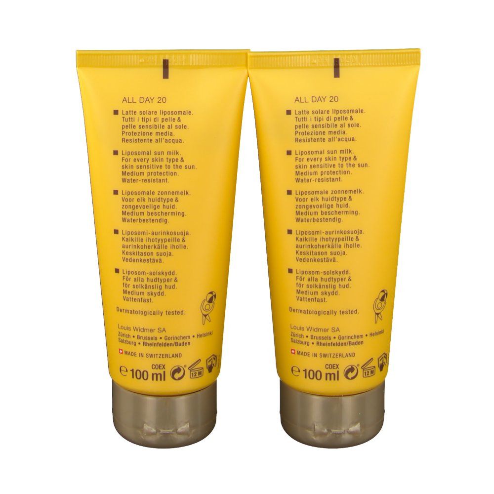 Louis Widmer All Day SPF20 Licht Geparfumeerd DUO