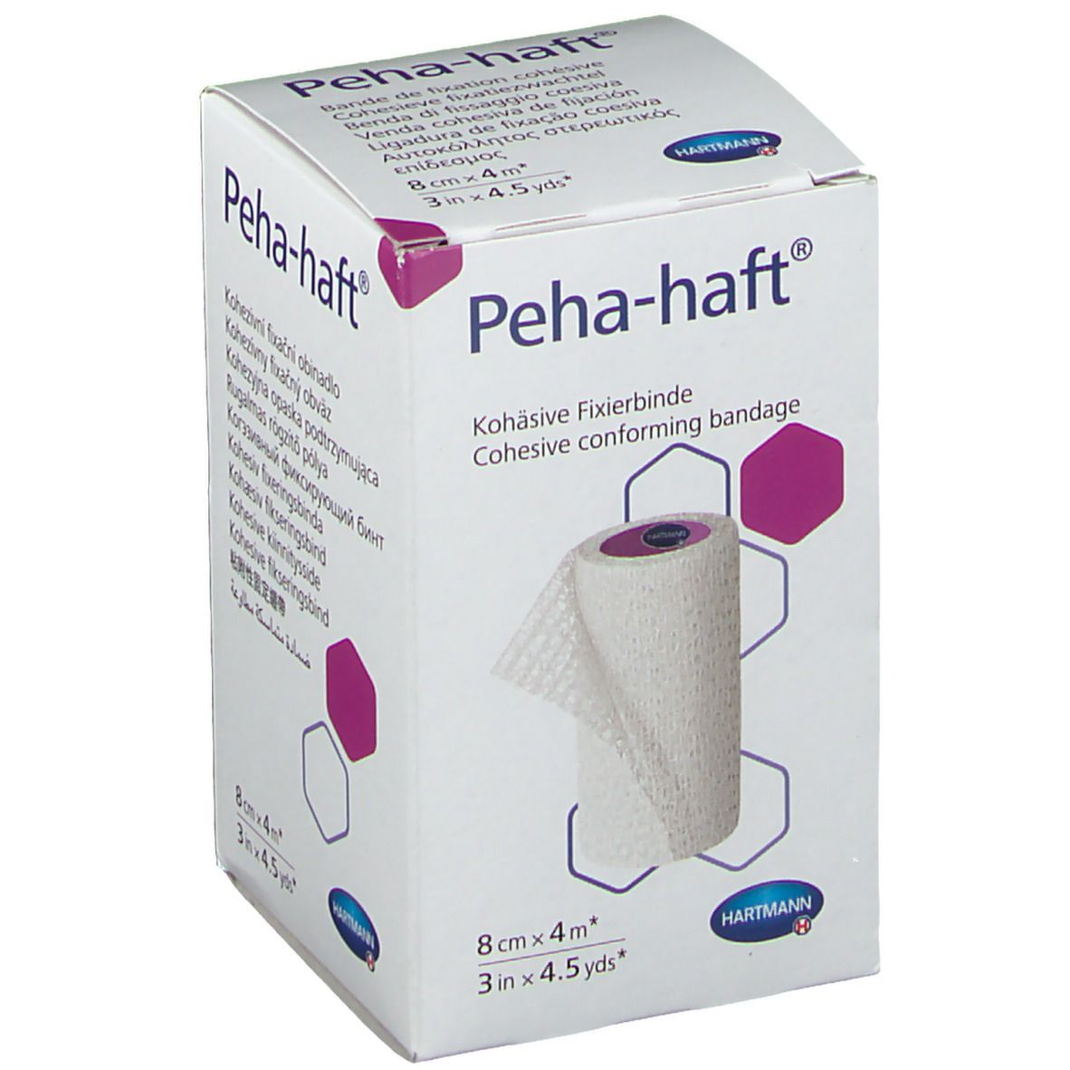 Hartmann Peha-Haft Latexfree 8cm x 4m 932443