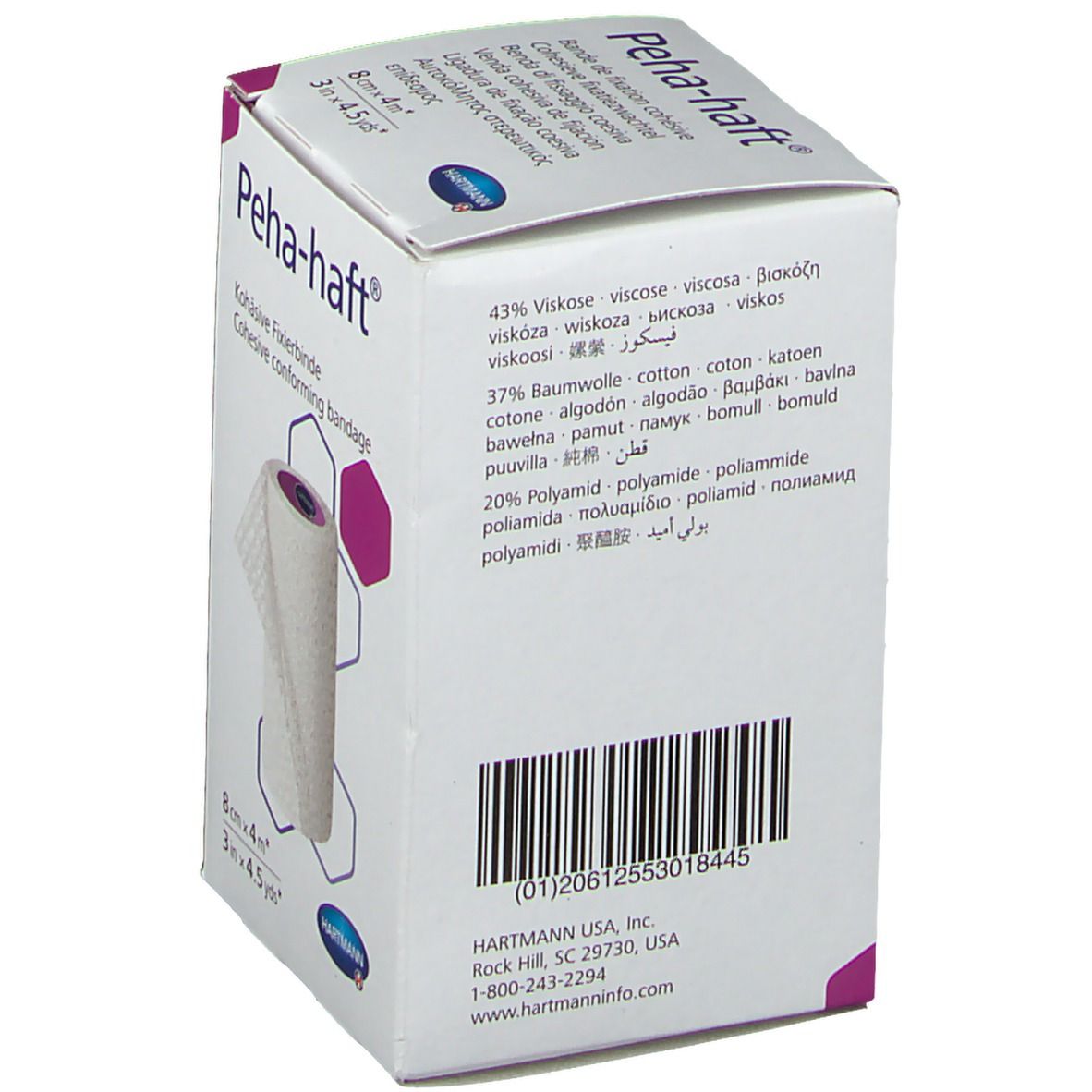Hartmann Peha-Haft Latexfree 8cm x 4m 932443