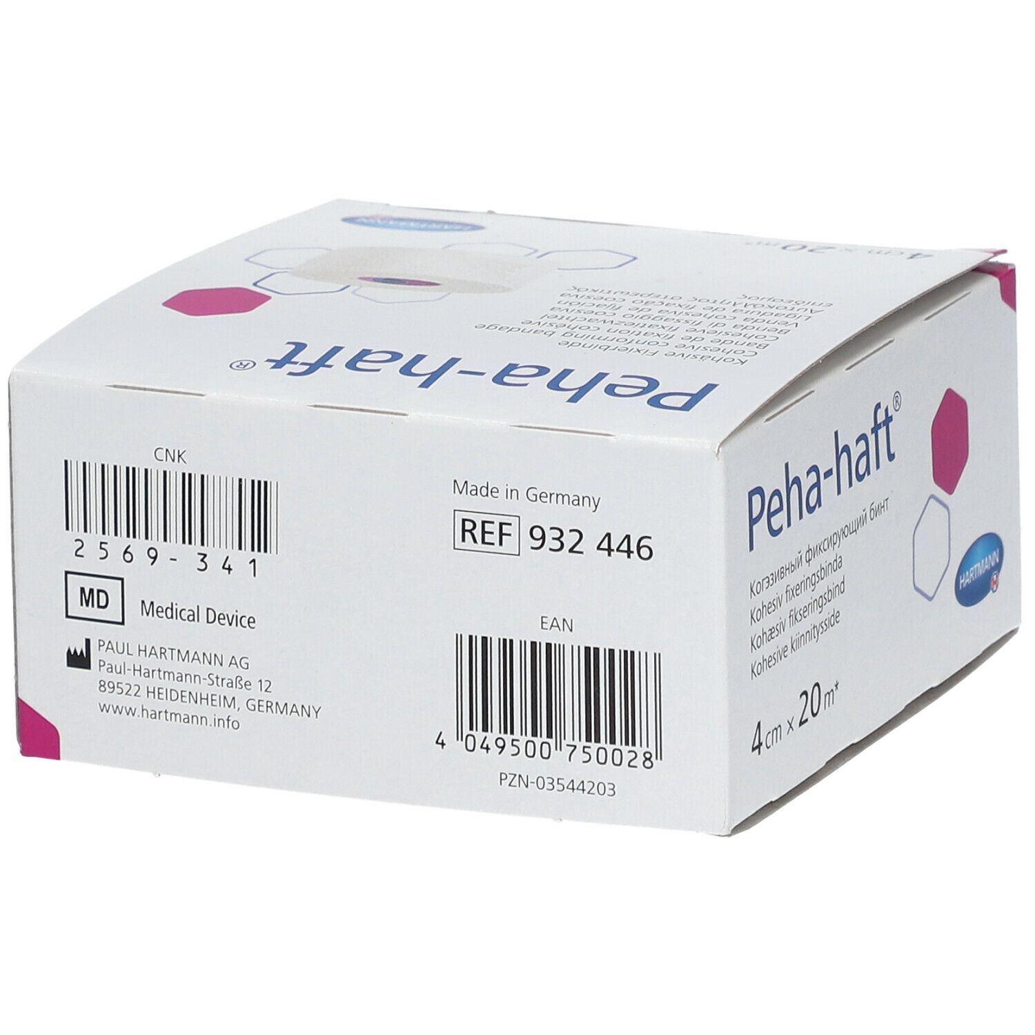 Hartmann Peha-Haft Latexfree 4cm x 20m 932446