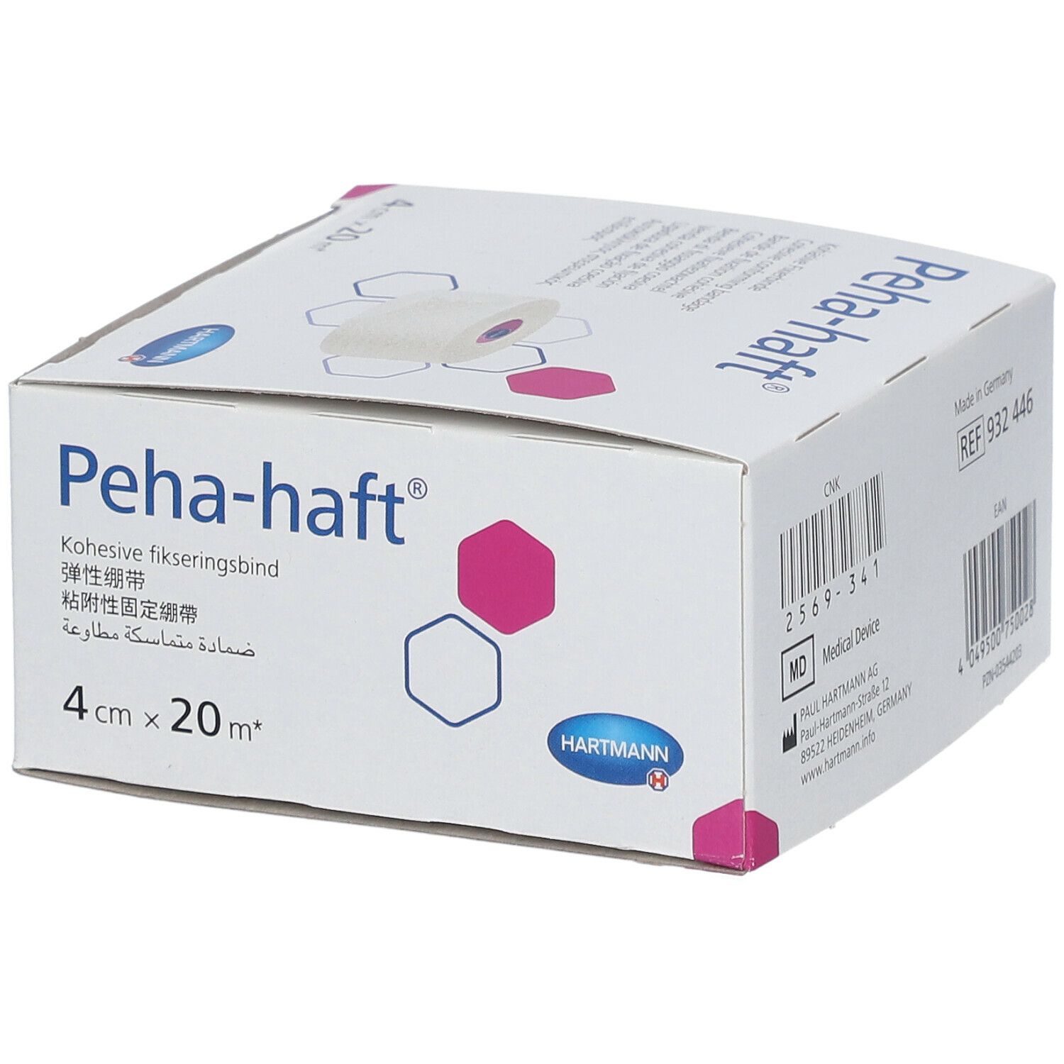 Hartmann Peha-Haft Latexfree 4cm x 20m 932446