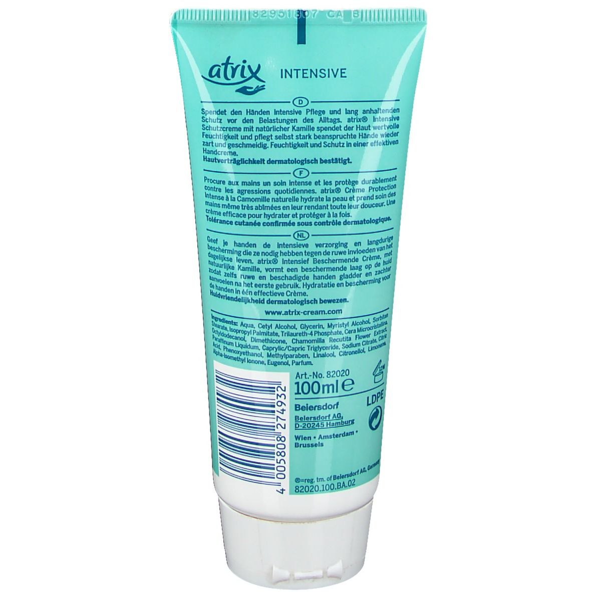 Atrix Crème Protection Intense