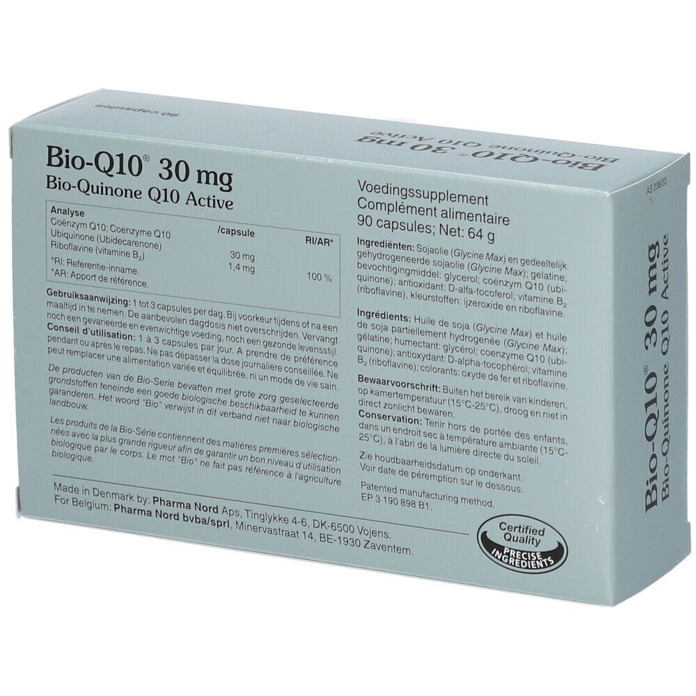 Pharma Nord Bio-Q10 30mg | ubiquinone | Energie