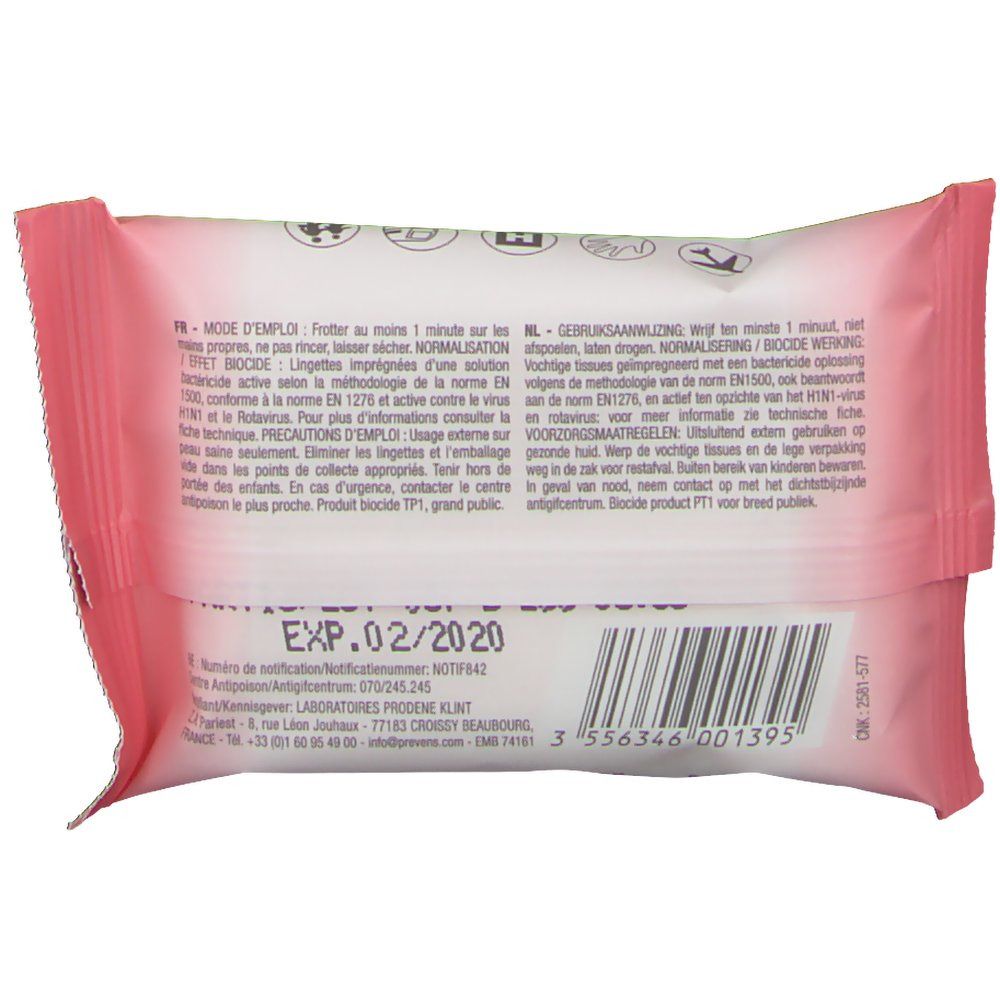 Preven's Tissue Antiseptique Grenade
