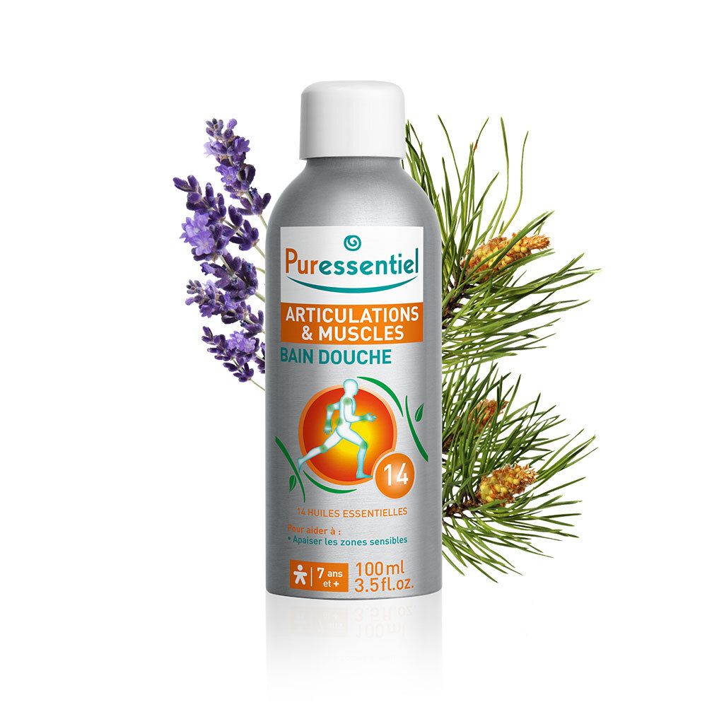 Puressentiel Gewrichten & Spieren Bad-Douche 14 Essentiële Oliën
