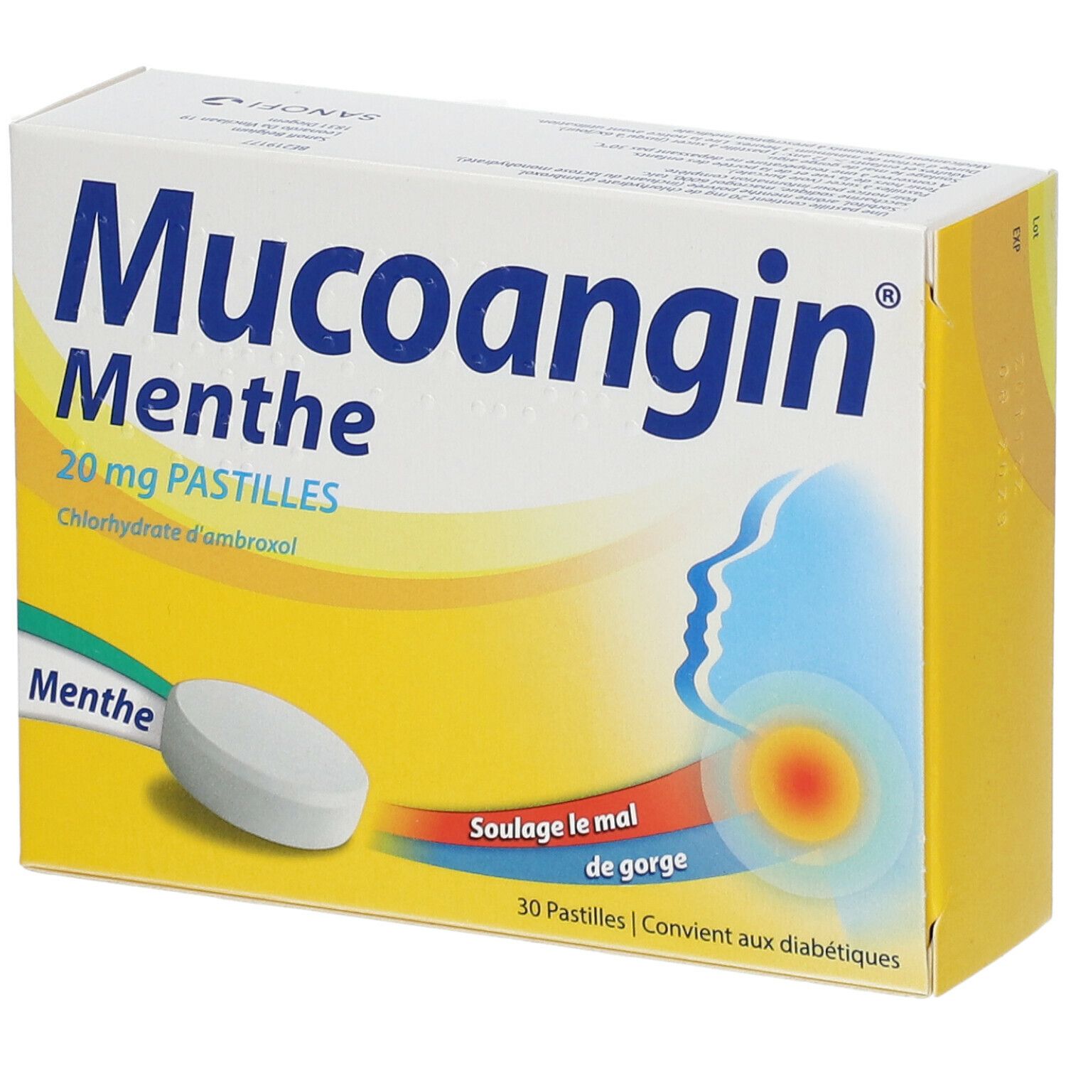 Mucoangin Munt 20mg - Voor Keelpijn