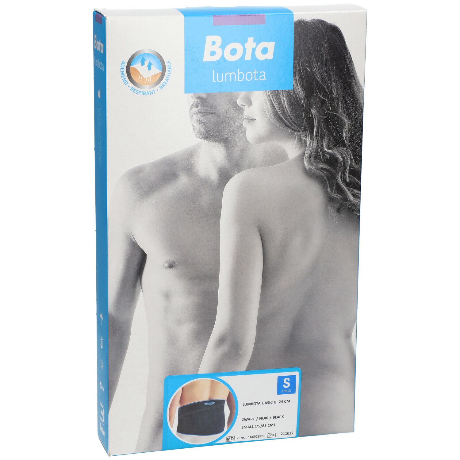 Bota Lumbota Basic Hoogte 24 Zwart Small