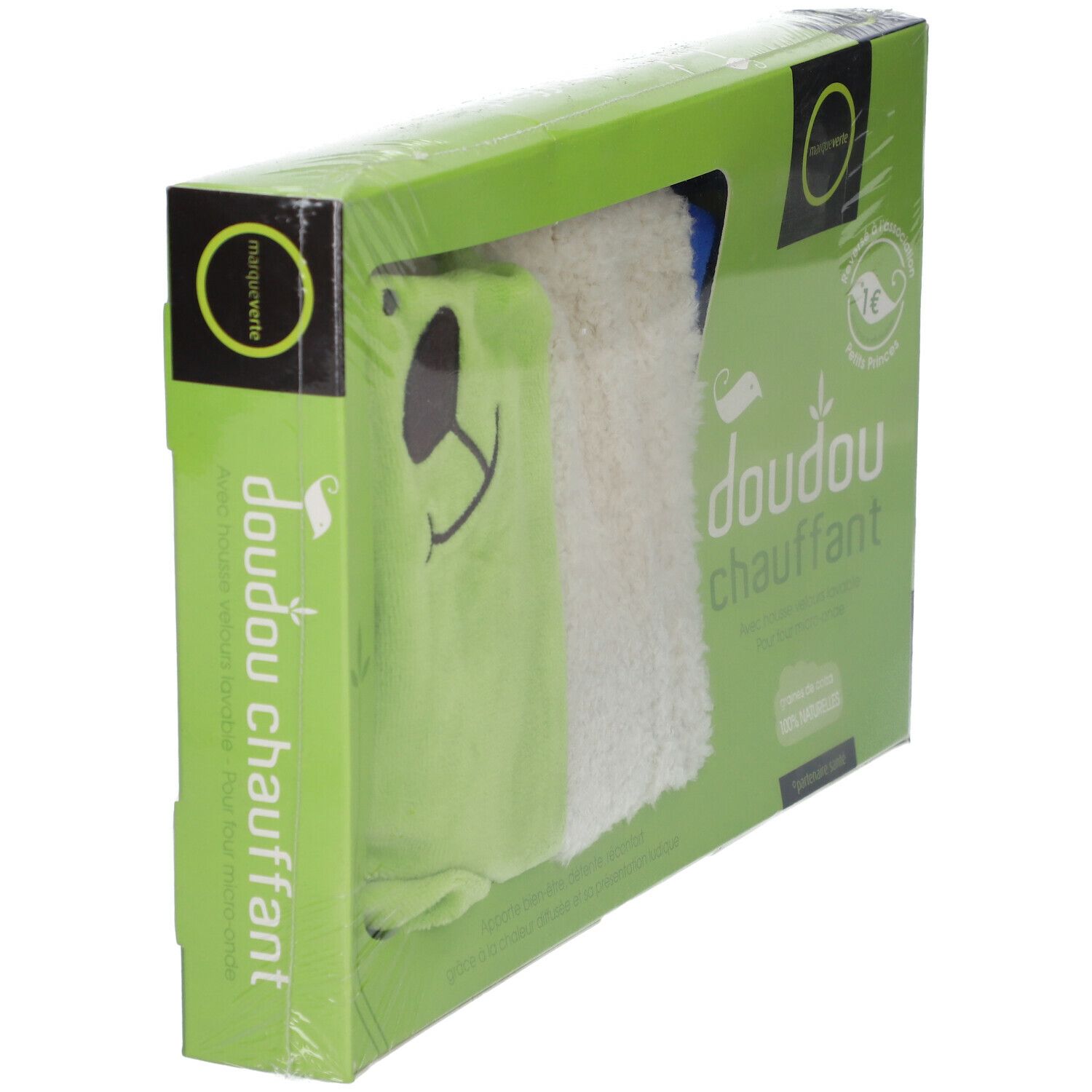 Marque V Warmwaterkussen Doudou Blauw