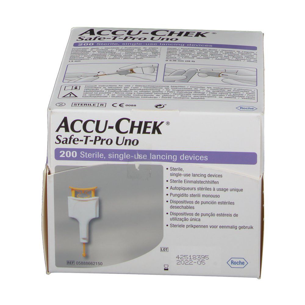 Accu-Chek Safe T-pro Plus Uno Steriel Wegwerp