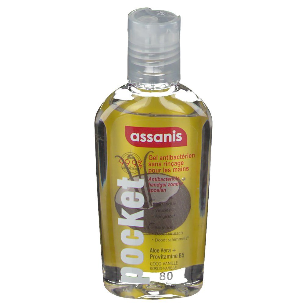 Assanis Gel Antibactérien Mains Coco - Vanille