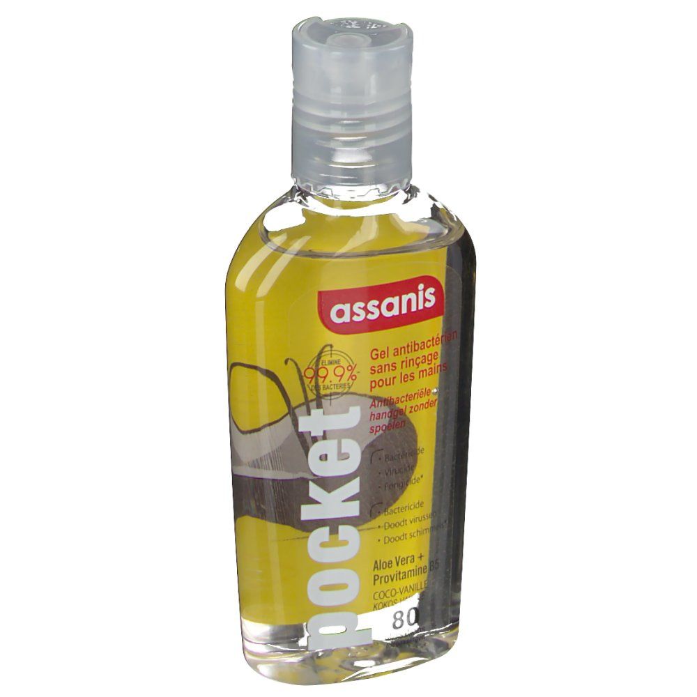 Assanis Gel Antibactérien Mains Coco - Vanille