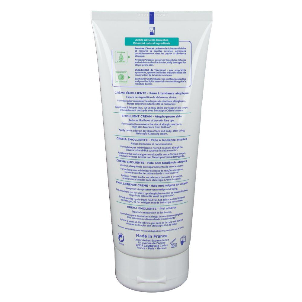 Mustela Stelatopia Emolliërende Crème
